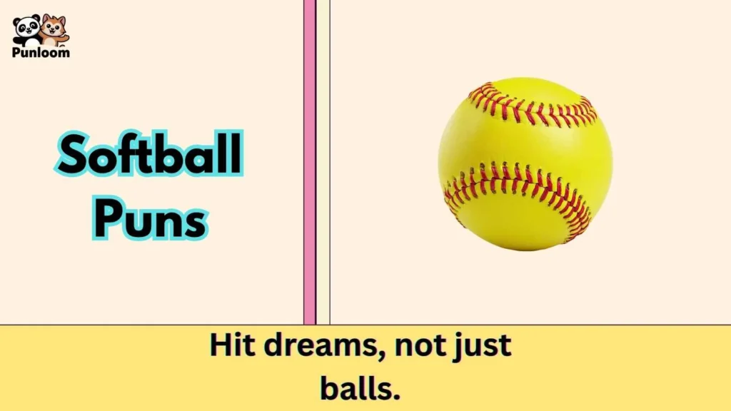 Softball Puns